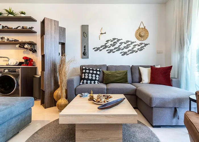 Apartment Lemon Tree 1-br With Terrace & Pool In Livadia Larnaca