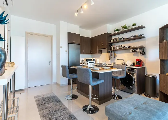 Apartmán Lemon Tree 1-br With Terrace & Pool In Livadia Larnaca