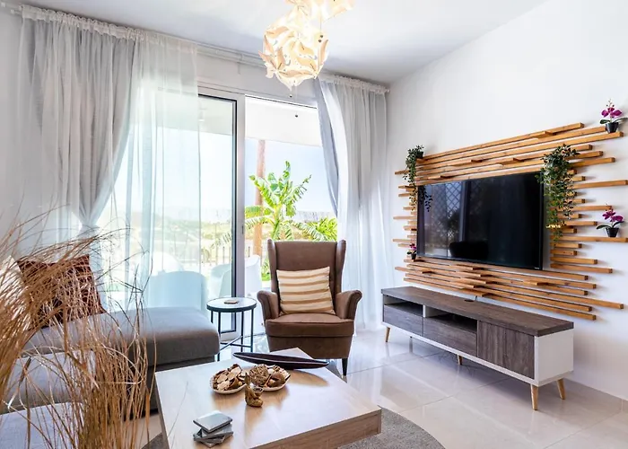 Apartmán Lemon Tree 1-br With Terrace & Pool In Livadia *