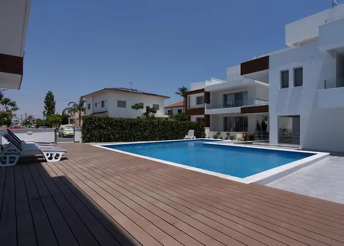 Apartmán Lemon Tree 1-br With Terrace & Pool In Livadia